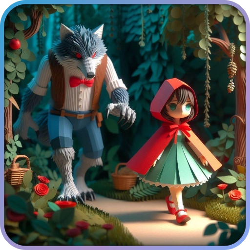 Cuento de Caperucita Roja y el Lobo Feroz